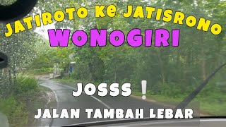 The JATIROTO to JATISRONO WONOGIRI road must be stable during the 2025 homecoming period | the ro...