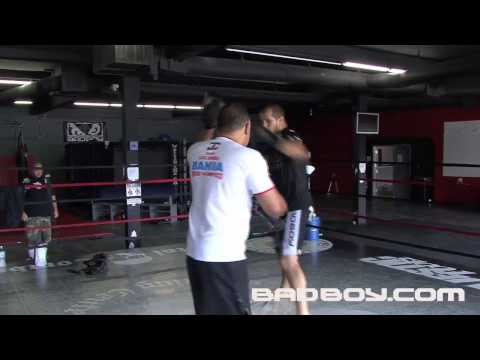Junior dos Santos training for UFC 108
