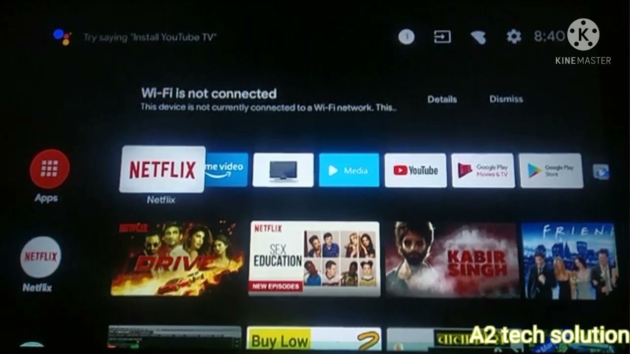 How to screen mirroring on Sony Android TV screencast on Android