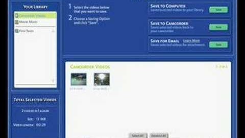 Flip Video Camera Software Tutorial
