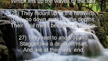 Psalm 107 (NKJV) - Thanksgiving to the Lord for His Great Works of Deliverance