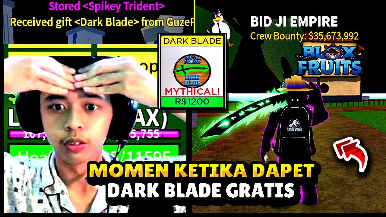 🔴 Gila! Dapet Dark Blade (Yoru) Gratis😱