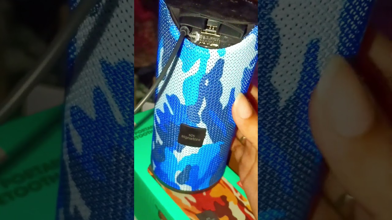 Fm on Meesho Rs.250 Signatize Portable Bluetooth Speaker 