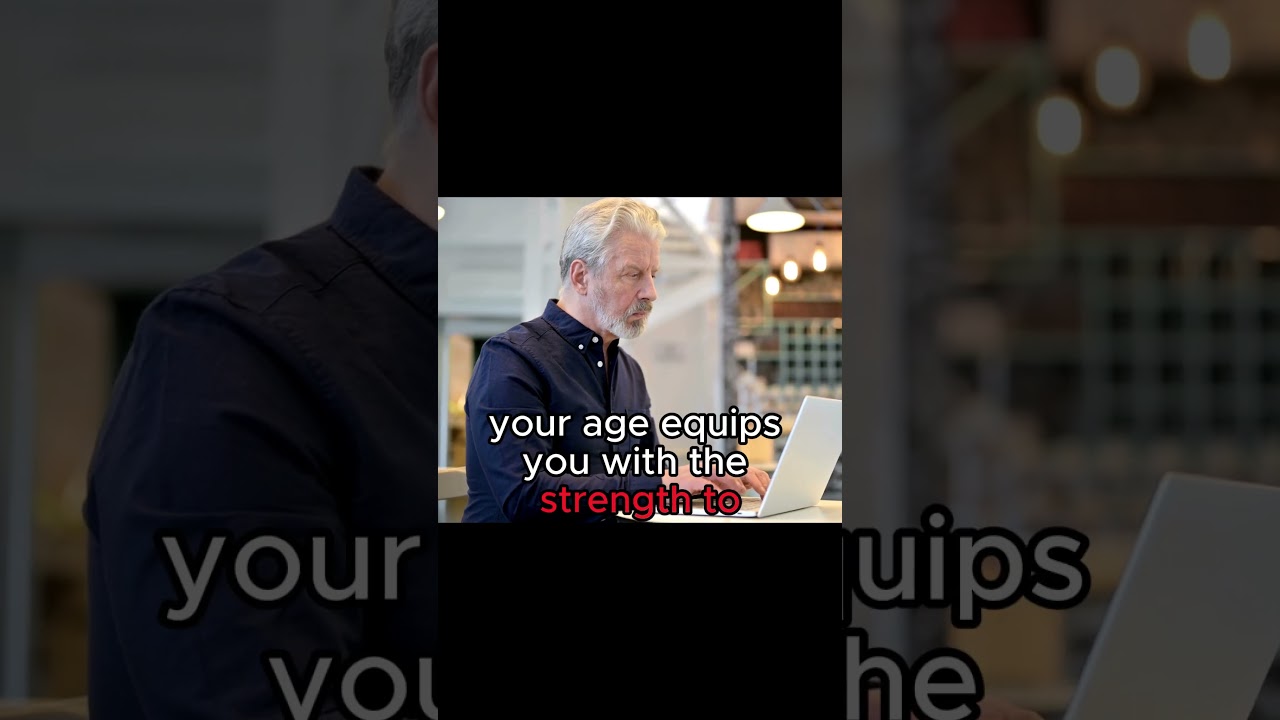 Age is the recipe for resilience.  