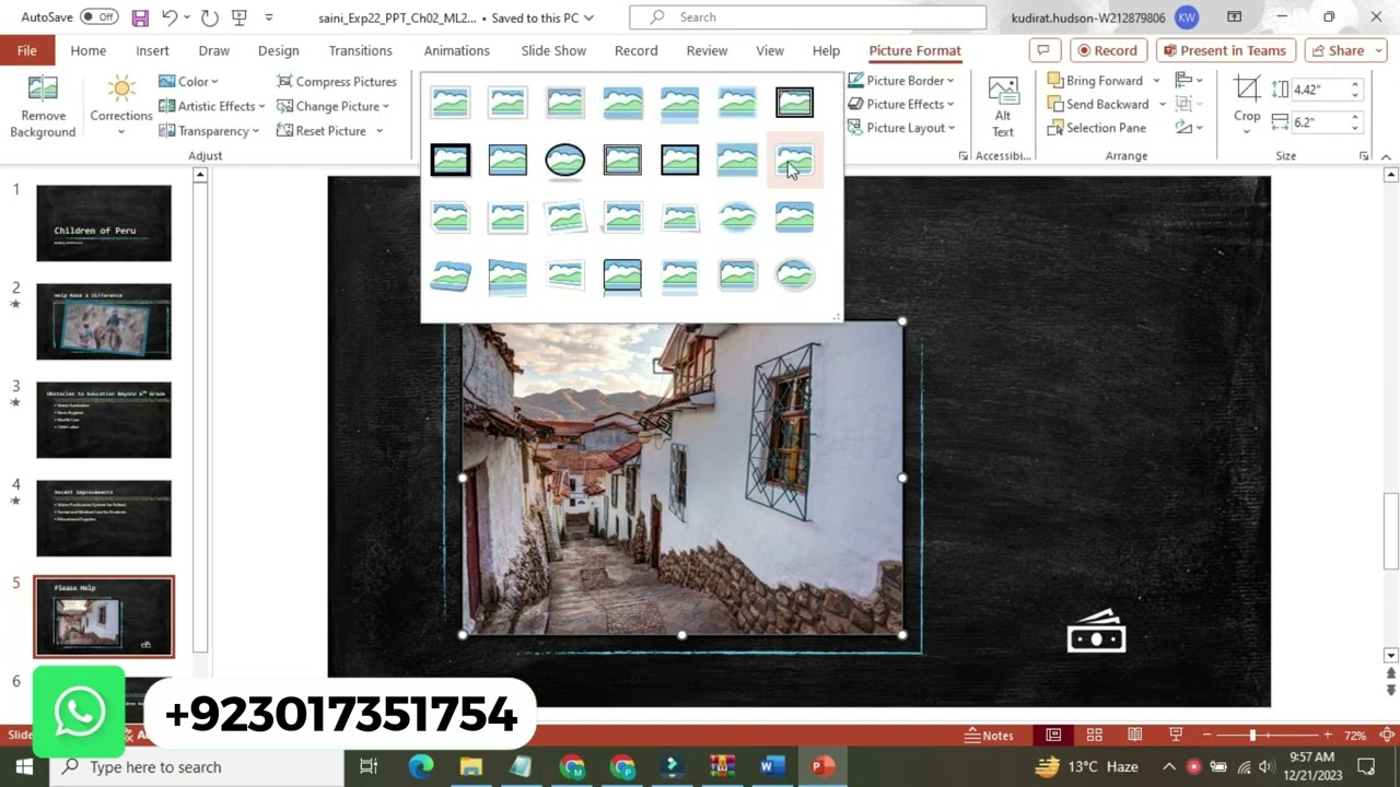 Exp22_PowerPoint_Ch02_ML2_Peru | Exp22 PowerPoint Ch02 ML2 Peru