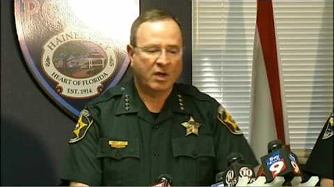 Fla. sheriff's heated response to reporter's quest...