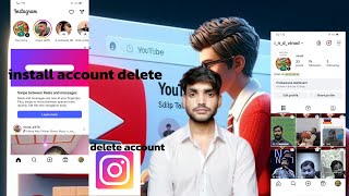 Instagram account delete||1 minute me account delete//100%work_like and subscribe