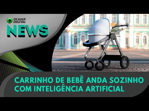 Ao Vivo | Carrinho de bebê anda sozinho com inteligência artificial | 03/01/2023 | #OlharDigital