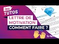 Ecrire une lettre de motivation personnalisée ?