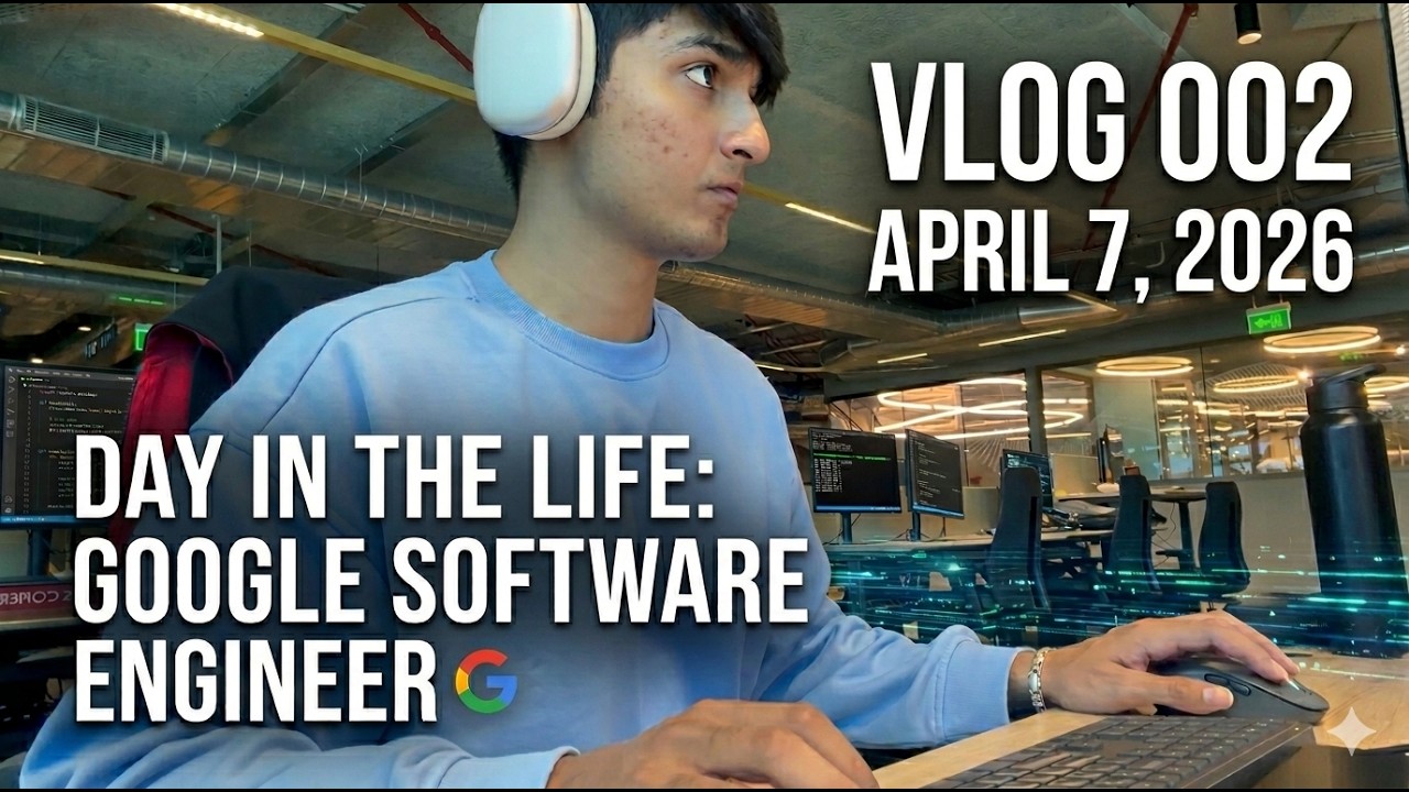 A Day in the Life of a Google Software Engineer | Daily Vlog 002 ...