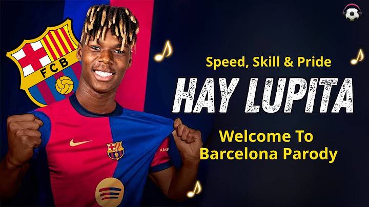 NICO WILLIAMS to Barcelona - Speed, Skill & Pride | HAY LUPITA Parody song
