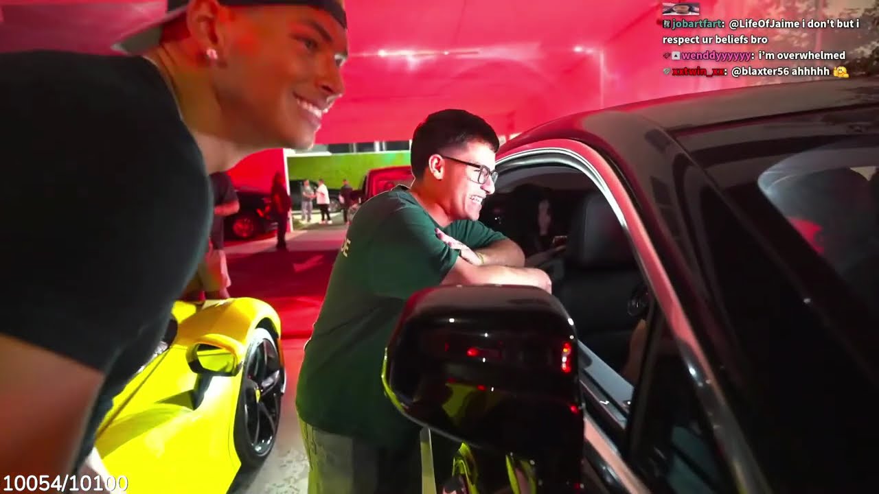 Marlon LEAVES BOXING EVENT WITH Ron!