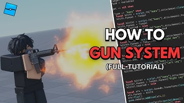 How To Make a Gun System in Roblox Studio [Beginner