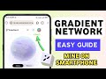 HOW TO FARM GRADIENT NETWORK ON SMARTPHONE | USING MISES BROWSER