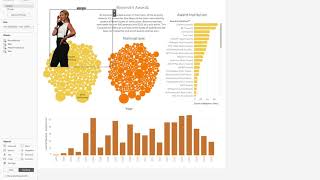 Animating Beyonce's Award Nominations & Wins - Tableau How to Video