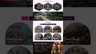 💍 Wedding Planner React Website Template | Eternal Vows Scroll Demo ✨