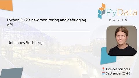 Johannes Bechberger - Python 3.12