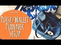 Wallet / Purse Planner Setup