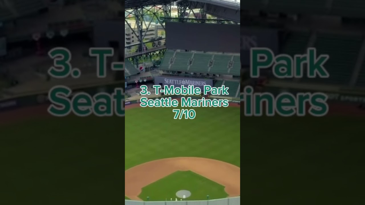 Ranking Every MLB Stadium AL West🔥⚾️💯