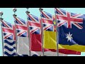 Flags with the union jack