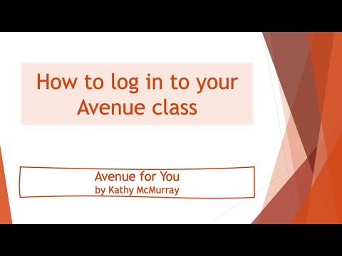 How to Login to Avenue.ca