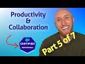 57 salesforce admin exam productivity  collaboration