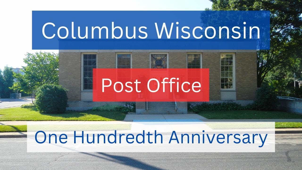 Columbus Wisconsin Post Office Building and Mural. YouTube