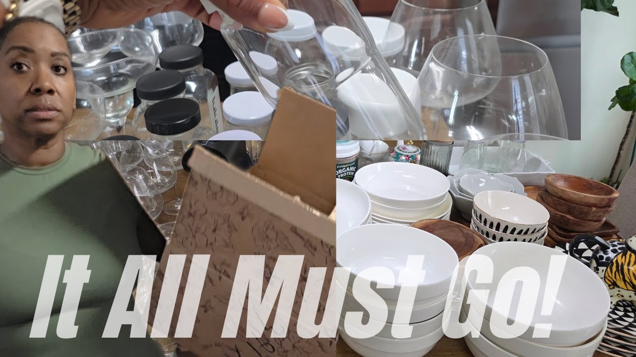 I Decluttered Every Kitchen Cabinet | Living With Less Episode 4 || Motivational Monday