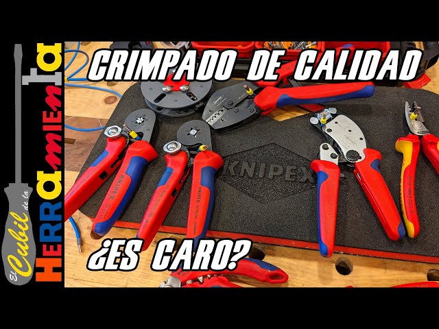 ALICATE CRIMPADOR DE PUNTERAS KNIPEX HEXAGONO 97 53 14