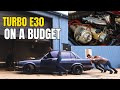 We put a 500HP Turbo Setup in an E30 that Belongs in the Scrapyard! (Seriously)