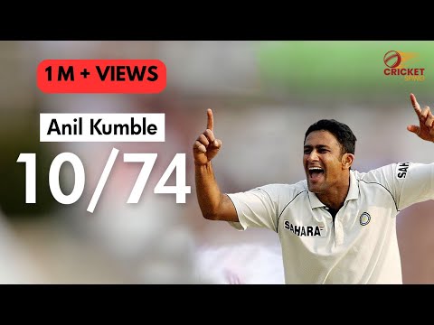 Anil Kumble Historical 10 Wickets Haul 1074 Against Pakistan | Ind Vs Pak 2Nd Test 1999 At Delhi