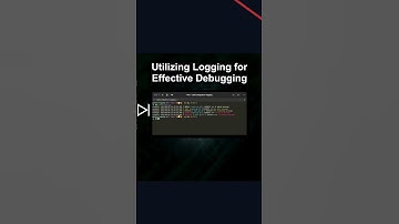 Utilizing Logging for Effective Debugging #ai #artificialintelligence #machinelearning #aiagent