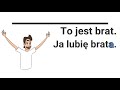 Polish - Workbooks / czasownik: lubić + biernik / verb: to like + Accusative case / Eng. subtitles