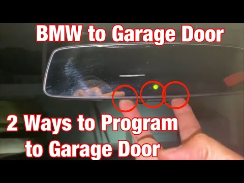 Setup/Pair BMW to Garage Door (2 Ways)