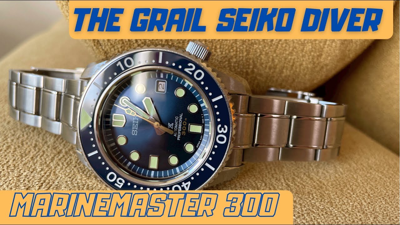 Seiko Marinemaster 300 SLA023 - Review - YouTube