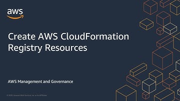 Create AWS CloudFormation Registry Resources