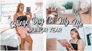 COLLEGE DAY IN MY LIFE | FIRST DAY OF ONLINE CLASSES | UNC CHARLOTTE