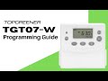 TGT07 Guide 7 Day Programmable Timer TOPGREENER 