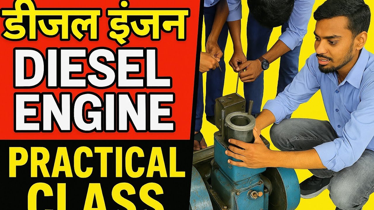 Diesel Mechanic Practical Class | Step-by-Step Hands-On Training #iti # ...