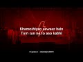 Khamoshiyan | Karaoke | Rock Version Mp3 Song