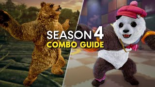 TEKKEN 7 | Kuma & Panda Combo Guide (Season 4)