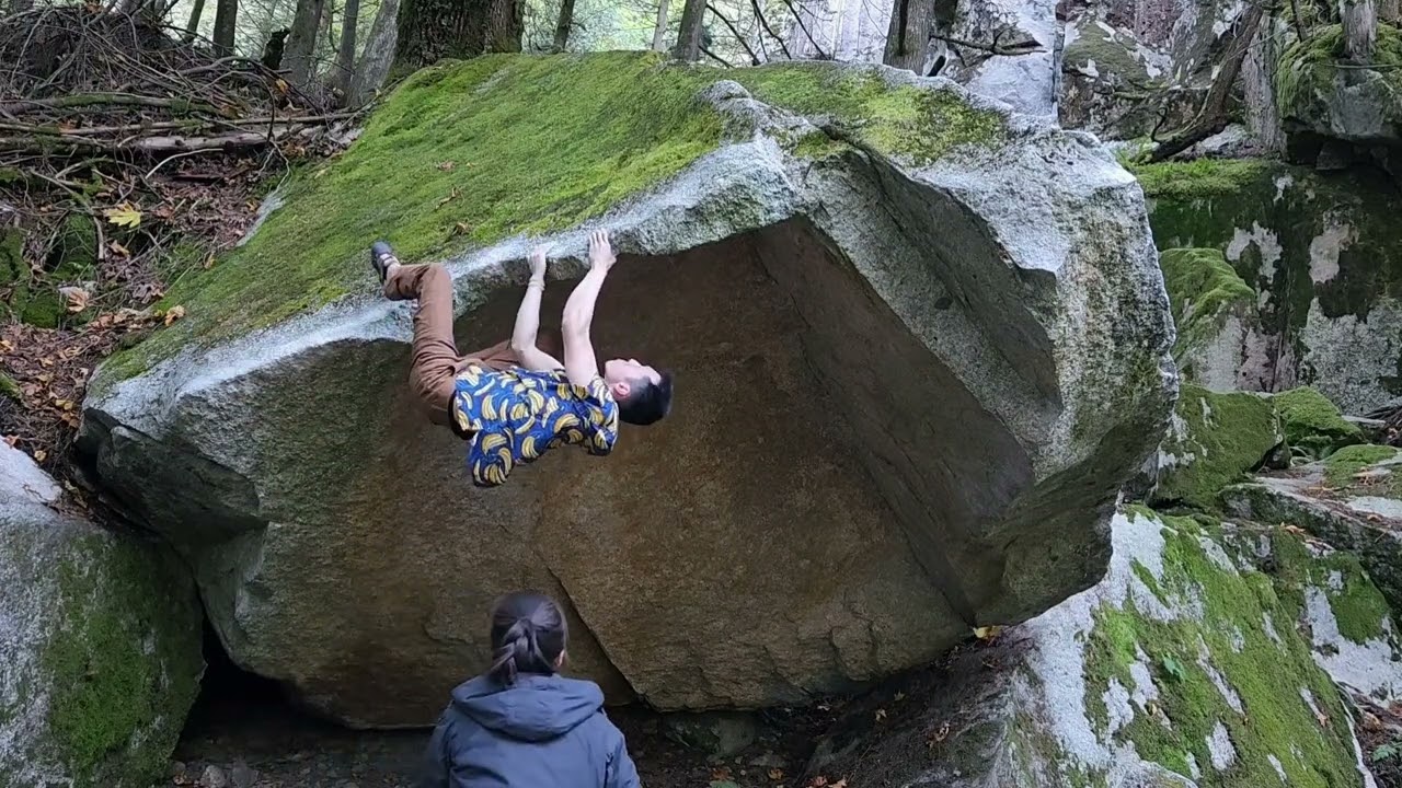 Ramen Raw (V7) - Apron Boulders, Squamish