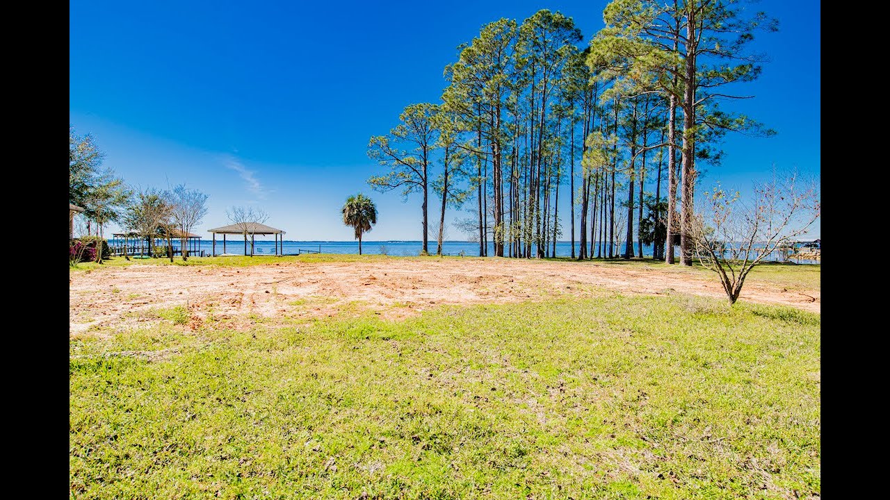 Waterfront lot on Perdido Bay 3493 MaiKai Dr, 32526 YouTube