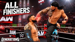 WWE Generations: Eras Collide - All Male Superstar Finishers (Android/iOS)