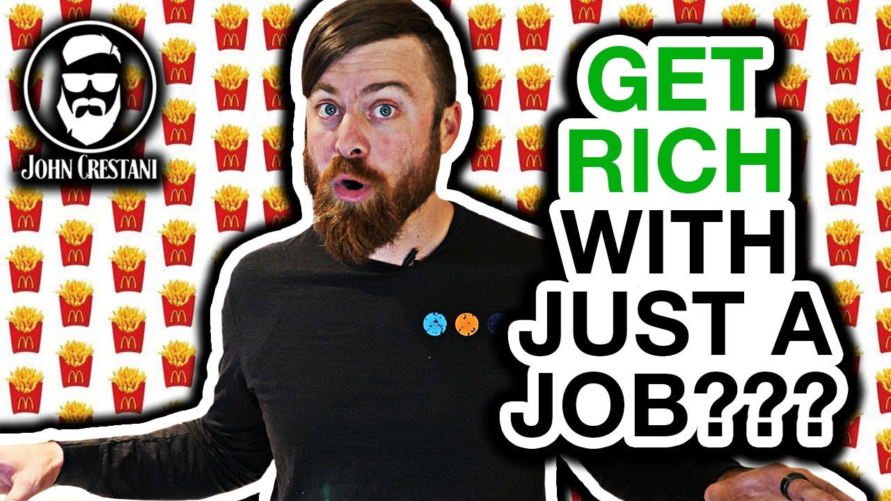 How to Get Rich With Just A Job!