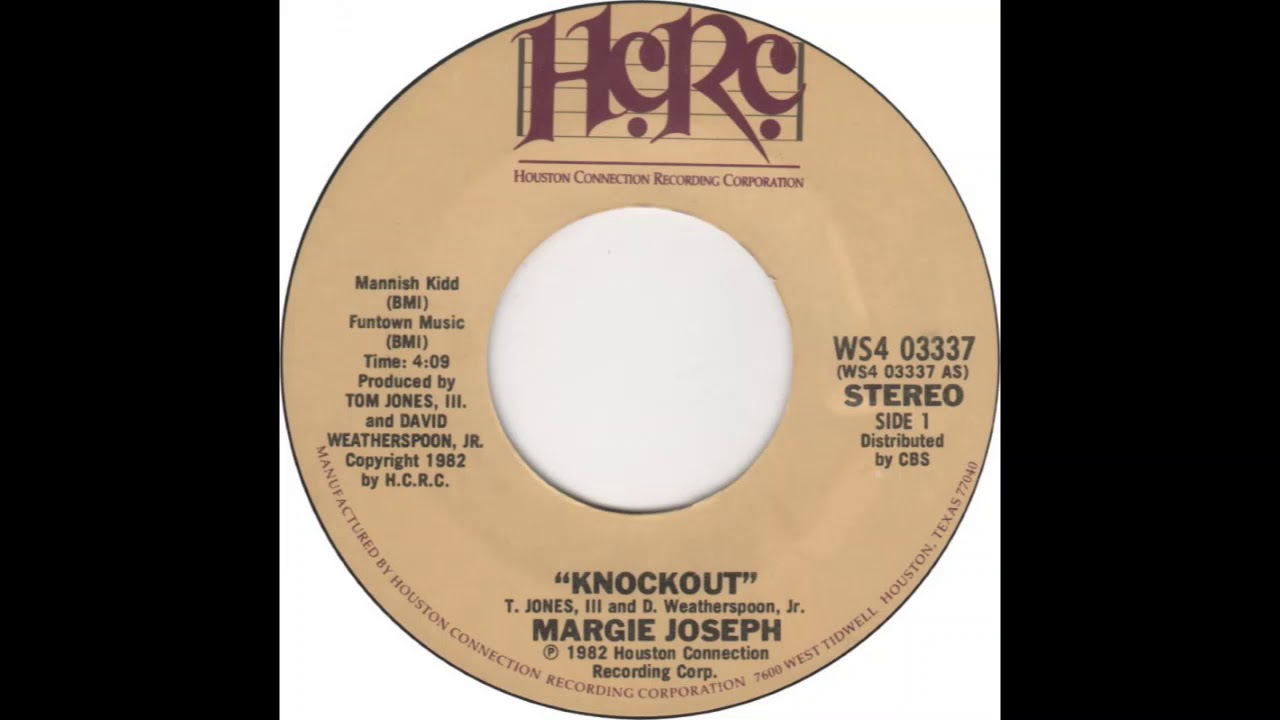 Margie Joseph - Knockout (Extended Version)1983 - YouTube