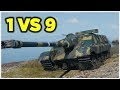 AMX 50 Foch B • ONE AGAINST NINE • WoT Gameplay