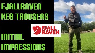 Initial Thoughts on Fjallraven Keb Trousers #fjällräven #outdoors #outdoorlife