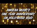 Amoeba Music's One Year Anniversary on Hollywood Blvd