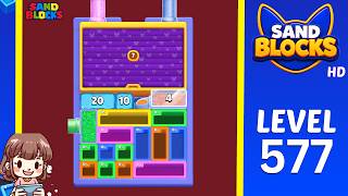 Sand Blocks Level 577 Solution Walkthrough